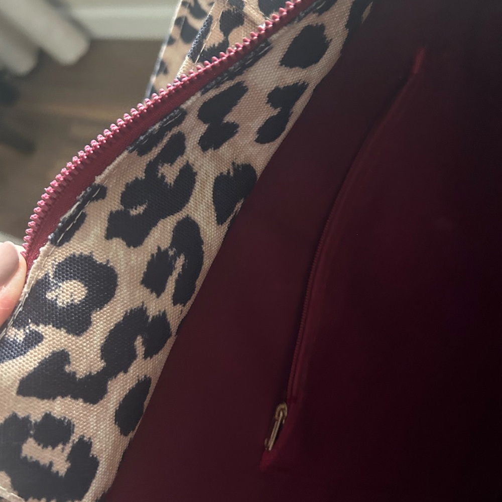 New Escape Mode Leopard Print Canvas Tote Bag - image 6